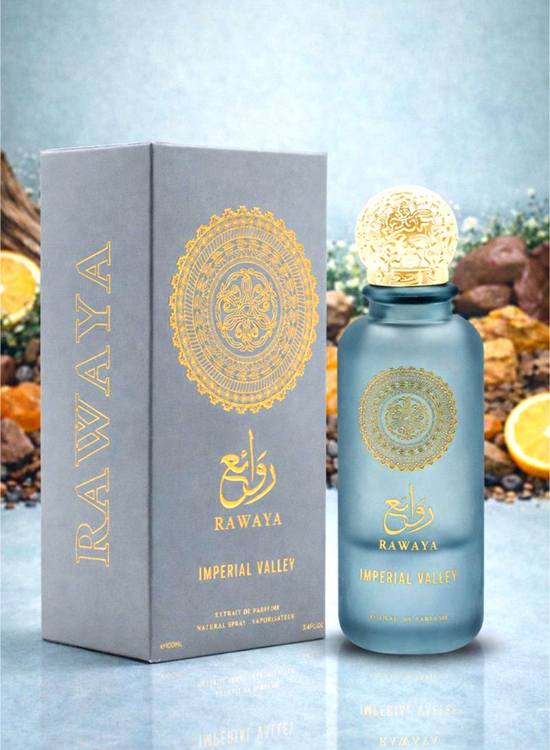 OUDI Luxury Unisex Fragrance Oudi Rawaya Imperial Valley Eau De Parfum 100ml | Long Lasting Perfume for Men & Women with Leather, Amber & Musky Notes | Unisex Eau De Parfum - Image 5